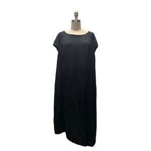 Cato Plus Size Black LBD Cap Sleeve Sheath Dress Size 24W NWOT